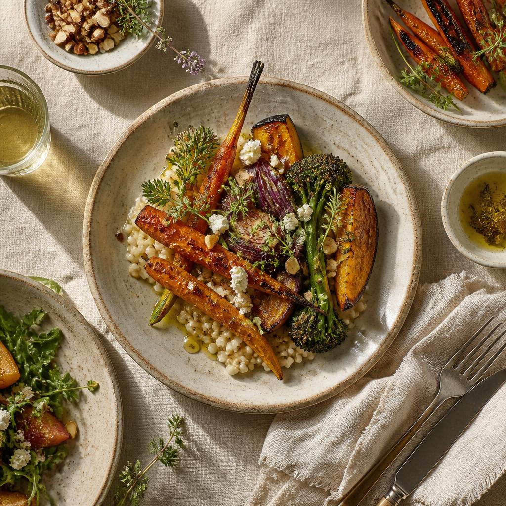 Plated from the harvest
